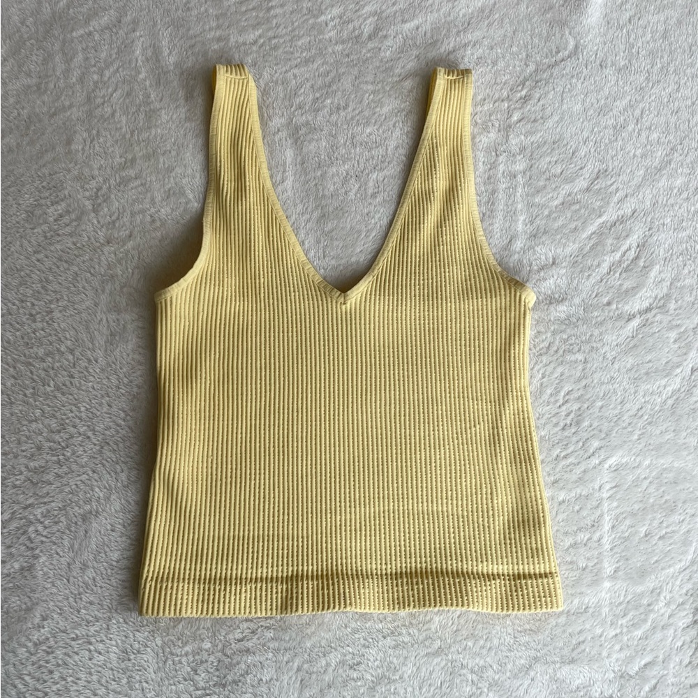 Yellow tank top
